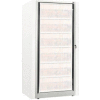 Rotary File Cabinet Components, Base Adder Unit, Letter, 6-High, Bone White