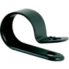 Del City 2510 Black Cable Clamps- 5/8", 100 Pieces