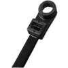 Hvy-dty Cable Ties- Mtg Tab- UV Black- 29", 50 Pieces