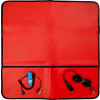 Kit de service sur le terrain Desco Trustat, rouge, 2 poches, 24 » x 24 »