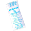 Desco Desiccant Pak, Argile/Tyvek/Dioxyde de silicium, 1-1/2"W x 3"L, Blanc, 550 Packs