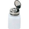 Menda 35305 carré PEHD naturel distributeur de liquide avec pompe à une seule touche, 4 oz.