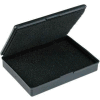 Protektive Pak ESD Shipping & Storage Hinged Boxes w/ Foam, 9"L x 5"W x 1-37/64"H, Black - Pkg Qty 5