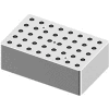 Bloc de chauffage 18900219 de SCILOGEX, utilisé pour les Tubes de 0,5 ml, 40 trous