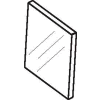 Don Jo WP 34-626 Wall Protector, Satin Chrome - Pkg Qty 100
