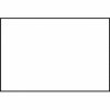 Étiquettes rectangulaires en papier blanc, 4"L x 2"W, Blanc, Rouleau de 500