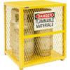 Cabinet vertical de stockage de cylindre de gaz EGCVC4-50 -Holds 4 20 Lb ou 33,5 Lb LPG Cylinders Manuel Fermer