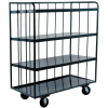 Durham Mfg® Three Sided Shelf Truck OPT-4830-95 48x30