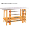 Mobile Glue & Stain Bench - Wood