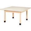 Elementary Four-Student Almond Craft Table