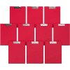 Presse-papiers Davis Group Premium format lettre, peut contenir des feuilles de 8-1/2 po x 11 po, rouge, paquet de 10