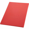 Planche à découper de WINCO CBRD-1218, 12" L, 18" W, 1/2 « H, rouge - Qté par paquet : 6