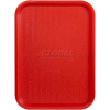 Winco FFT-1014R - Fast Food Tray, Red, 10" x 14" - Pkg Qty 12