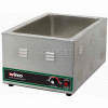 Cuiseur/réchaud électrique pour aliments Winco FW-S600, acier inoxydable