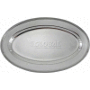 Winco OPL-12 Oval Platter, 12"L, 8-5/8"W, Stainless Steel, Oval - Pkg Qty 10