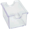 Winco PPH-1C Porte-sachets de sucre, 3-1/2"L, 2-1/2"W, 2"H, transparent, plastique, 12/paquet