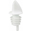 Winco PPR-2W Free Flow Pourers, Blanc, 12/Pack