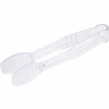 WINCO PUTF - 6C Tong plat PC, 6" L, en plastique transparent - Qté par paquet : 24