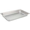 Winco SPF2 Full-Size Steam Pan, 2-1/4"H, 20-3/4" L, 12-3/4" W, Stainless Steel, Standard Weight - Pkg Qty 6