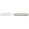 Spatules de boulangerie WINCO Distribues-4, 4-1/4" L lame, blanc manche en polypropylène - Qté par paquet : 12