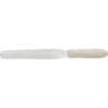 Spatules de boulangerie WINCO Distribues-7, 7-3/4" L lame, blanc manche en polypropylène - Qté par paquet : 24