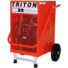EBAC Compact Portable Dehumidifier W/ Folding Handle and Pump, Triton, 5 Amps, 282 CFM, 52 Pints