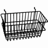 12"W X 6"D X 6"H Narrow Basket - Semi-Gloss White - Pkg Qty 6