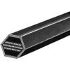 V-Belt, 58.5 In., AA55, Double V Wrapped