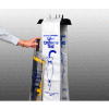 Sacs parapluie longs, 7 « L x 35 « L, 0,7 Mil, Clair, 1000 / Pack
