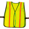 Ergodyne® GloWear® 8040HL Non-Certified Hi-Gloss Vest, Lime, One Size - Pkg Qty 6