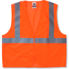 Ergodyne® GloWear® 8210HL classe 2 économie Vest, Orange, 2XL/3XL