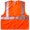 Ergodyne® GloWear® 8210Z Class 2 Economy Vest, Orange, S/M