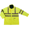 Ergodyne® GloWear® 8385 Class 3 4-in-1 Jacket, Orange, 5XL