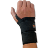 Ergodyne® ProFlex® 4010 Double Strap Wrist Support, Black, Small, Right