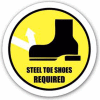 Durastripe 16" rond signe - Steel Toe Shoes requis