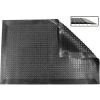 Ergomat® Nitril Smooth Anti Fatigue Mat 1/2 » Épais 3' x 11' Noir