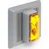 Edwards 869STRA-N5 de signalisation Flush Mount Horn/Strobe 120V AC ambre