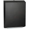 ASI® C Fold Distributeur d’essuie-tout monté en surface, acier inoxydable, noir