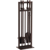 Pleasant Hearth Mission Style 5-Pc. Fireplace Toolset FA017TA