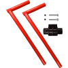 Rubbermaid® Kit de tube de soutien pliant avant pour Rubbermaid® Convertible Utility Cart