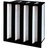 Global Industrial™ Bank Air Filter MERV 11, 75 % Eff., 24"L x 24"H x 12"D, 4V