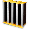 Global Industrial™ V Bank Air Filter W / Charbon actif, 24 « L x 20 « H x 12 « D