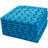 Rubbermaid® HYGEN™ Microfiber Cloth, 16 x 16, Bleu, 12/PK