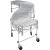 NestaFlex® RLS24024S001 Flexible Roller Conveyor - Steel Rollers 200 Lb./ft. 6'7"L to 24'8"L