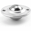 Hudson Bearings 1" Carbon Steel Low Profile Flying Saucer Ball Transfer FSBT-1CS