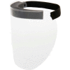 Disposable Medical Full Face Shield Elastic Strap, Foam Cushion, 13"W x 9-1/4"H, 50/Case