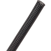 Techflex Clean Cut Fray Resistant Sleeving 3/8 » Dia., 100', Noir