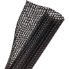 Techflex Flexo F6 Split Wrappable Sleeve 1,25 » Dia., 25', Noir