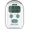 Digital Count-Up/Count-Down Timer With Audible Beeper, Red Led & Vibration Alarm - Pkg Qty 5