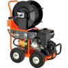 General Wire JM-3000-B Gas Water Jet w/ 200'x3/8" Hoses, Nozzle Set & Cleaning Tool